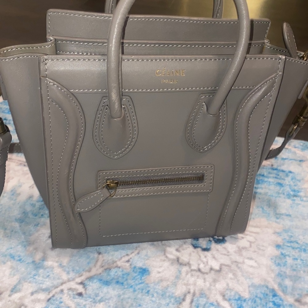 CELINE Grey purse